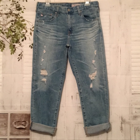 Ag Adriano Goldschmied Denim - Adriano Goldschmied the ex boyfriend jeans sz 30